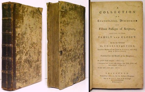 Image for Collection of Evangelical Discourses on Fifteen Passages of Scripture, adapted to the Family and Closet Collection of Evangelical Discourses on Fifteen Passages of Scripture, adapted to the Family and Closet