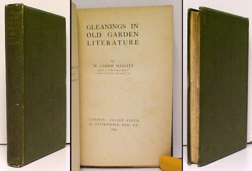 Gleanings in Old Garden Literature