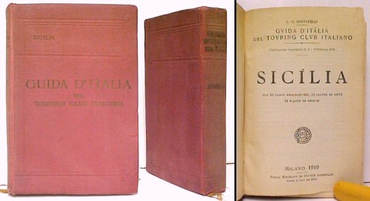 Image for Siclia : Guida d'Itlia del Touring Club Italiano. First Edition Siclia : Guida d'Itlia del Touring Club Italiano. First Edition