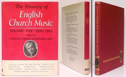 Treasury of English Church Music, Volume Five : 1900-1965. in dj.