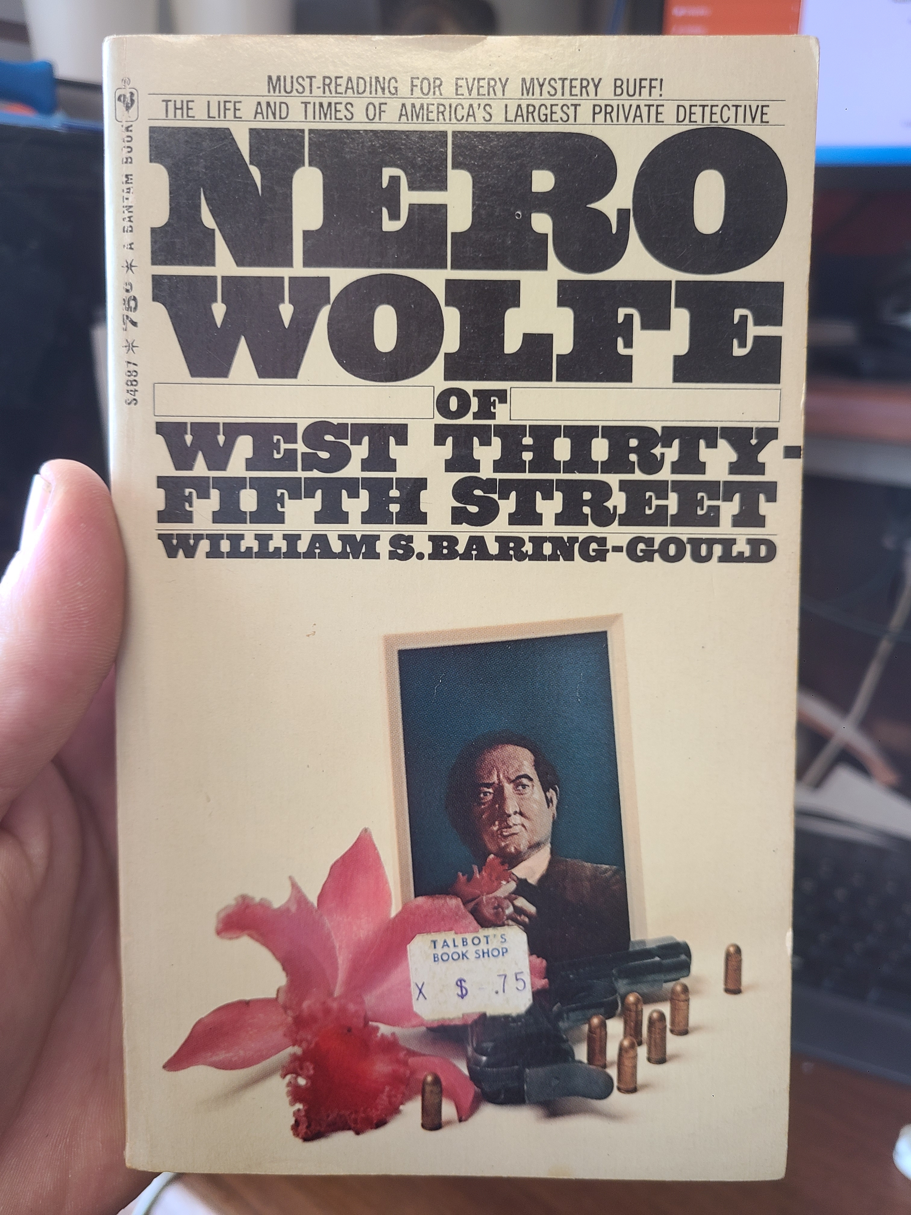 Nero Wolfe of West Thirty-Fifth Street. 1st Bantam paperback