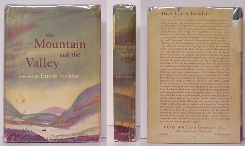 Mountain and the Valley. First Edition in dustjacket
