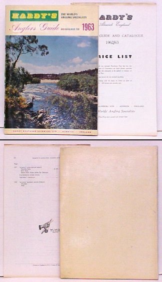 Image for Hardy's Anglers Guide and Catalogue for 1963 Hardy's Anglers Guide and Catalogue for 1963