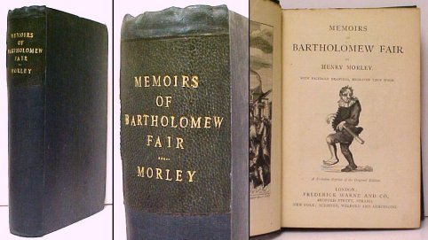 Image for Memoirs of Bartholemew Fair Memoirs of Bartholemew Fair