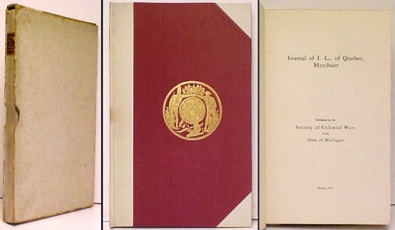 Journal of John Lees, of Quebec, Merchant. Limited edition in Slipcase