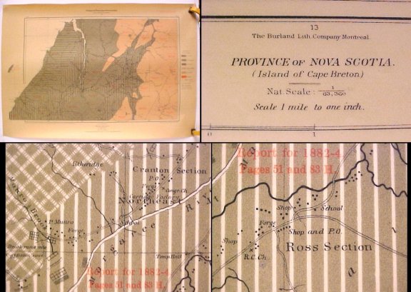 Image for Faribault -- Fletcher Geological Maps of Nova Scotia