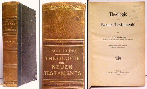 Theologie des Neuen Testaments Image for Theologie des Neuen Testaments