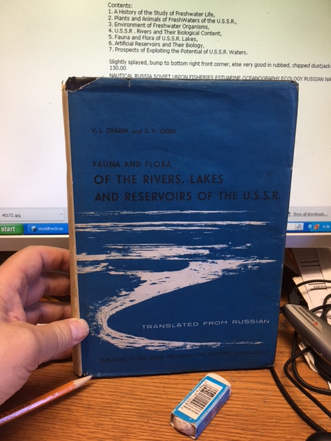 Fauna and Flora of the Rivers, Lakes and Reservoirs of the U.S.S.R. in dj.