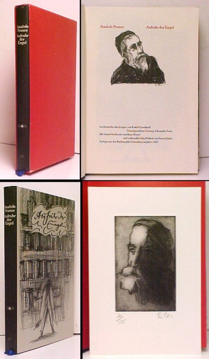 Image for Anfruhr der Engel.  in dj, in slipcase.  signed.  ltd ed.  with print.