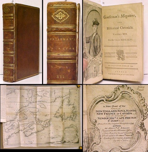 New Chart of the Coast of New England, Nova Scotia, New France or Canada [etc]