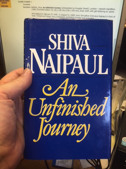 Image for An Unfinished Journey. First Edition in dustjacket