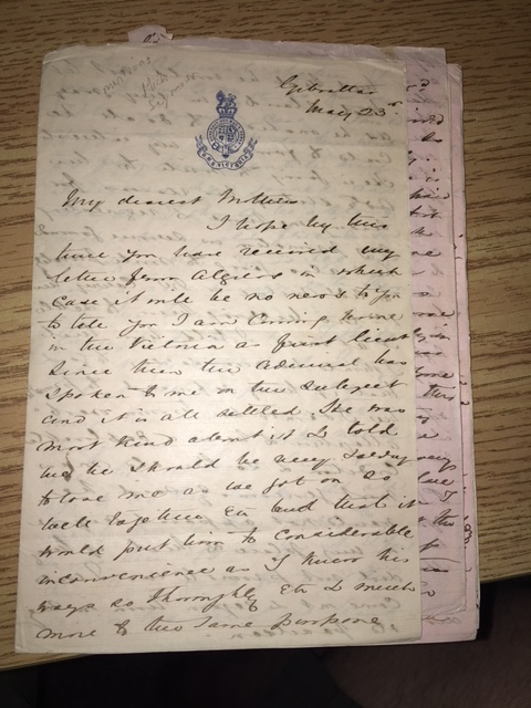 Image for Letters) 11 Autograph Letters Signed. (c. 1860s - 1880s) , written while Kennedy was a young officer serving mostly on the North American Station