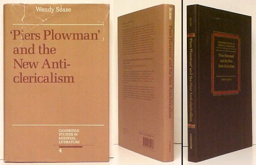 Piers Plowman and the New Anti-clericalism. 1st UK in dj.