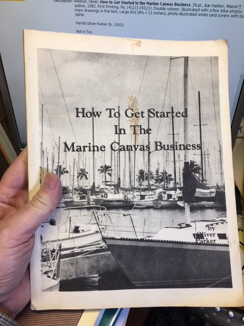 How to Get Started in the Marine Canvas Business. First Edition Image for How to Get Started in the Marine Canvas Business. First Edition