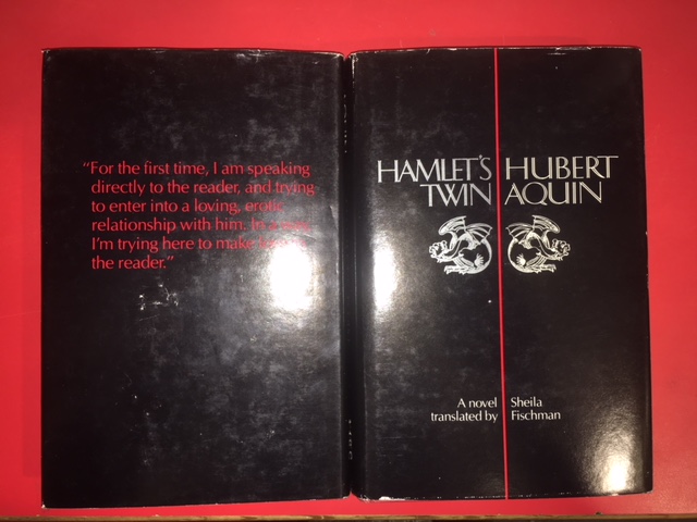 Hamlet's Twin. First Edition in dustjacket