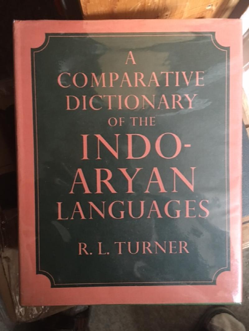 Image for A Comparative Dictionary of the Indo-Aryan Languages.  First  Edition in dust jacket.