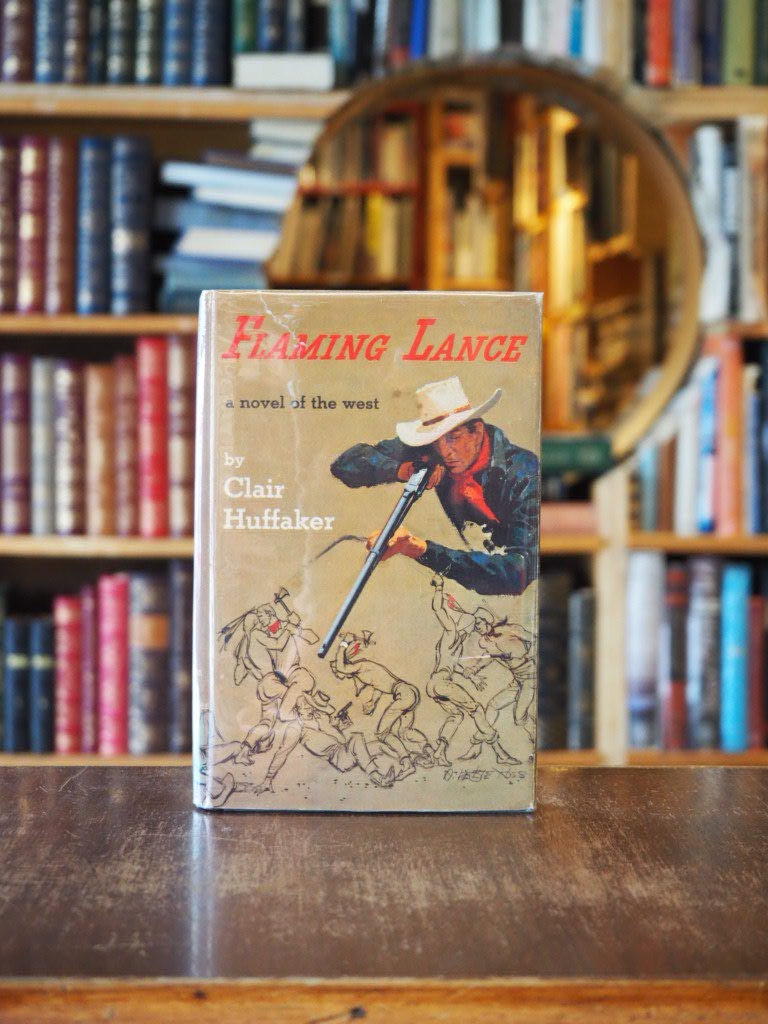 Flaming Lance : A Novel of the West. 1st UK in dj.