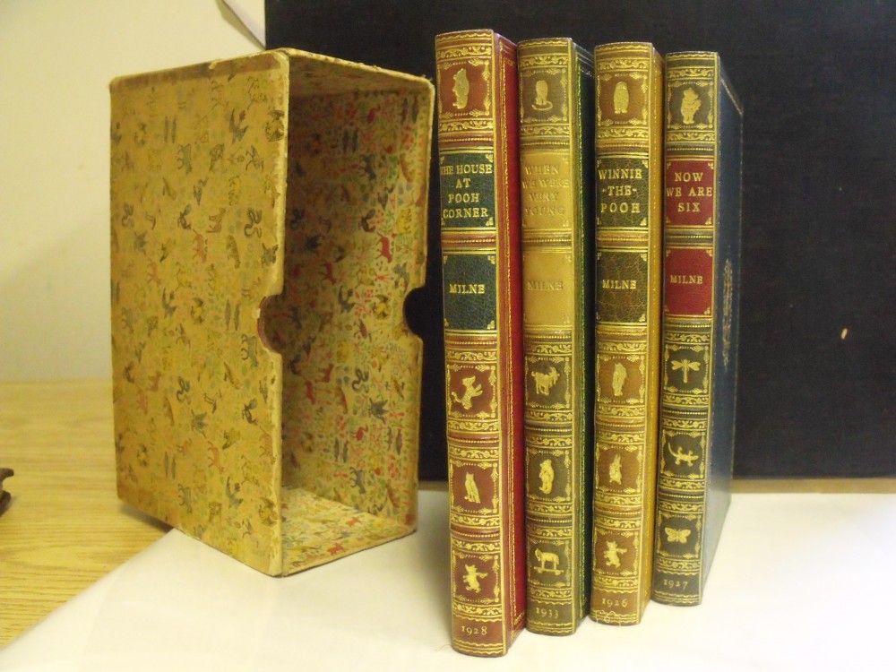 Image for When We Were Very Young, Winnie-the-Pooh, Now We Are Six, and The House at Pooh Corner. 4 vols in slipcase. 3 First Editions