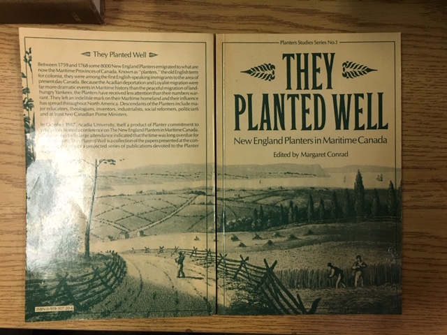 Image for They Planted Well : New England Planters in Maritime Canada. First Edition
