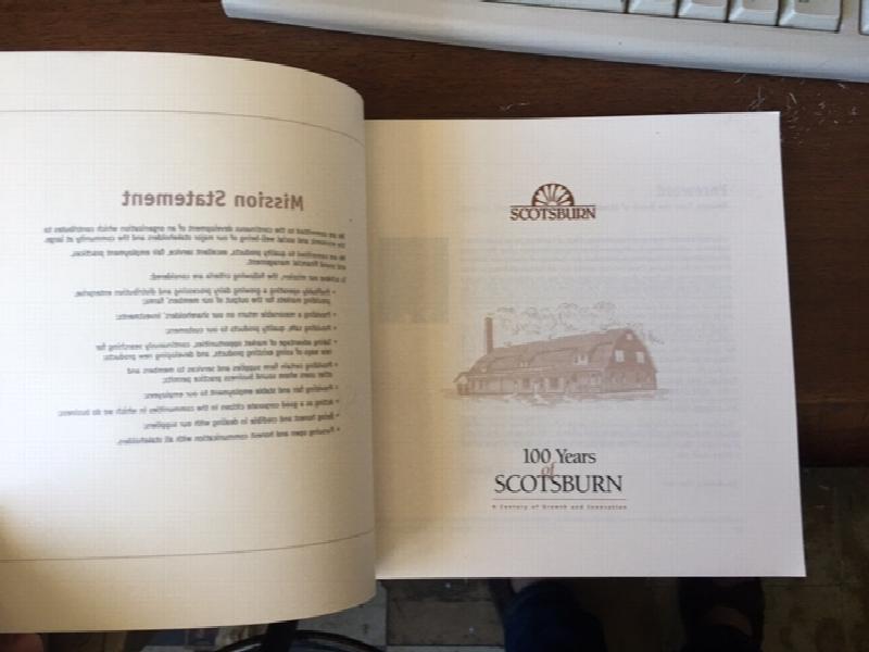 Image for 100 Years of Scotsburn : A Century of Growth and Innovation.  First Edition