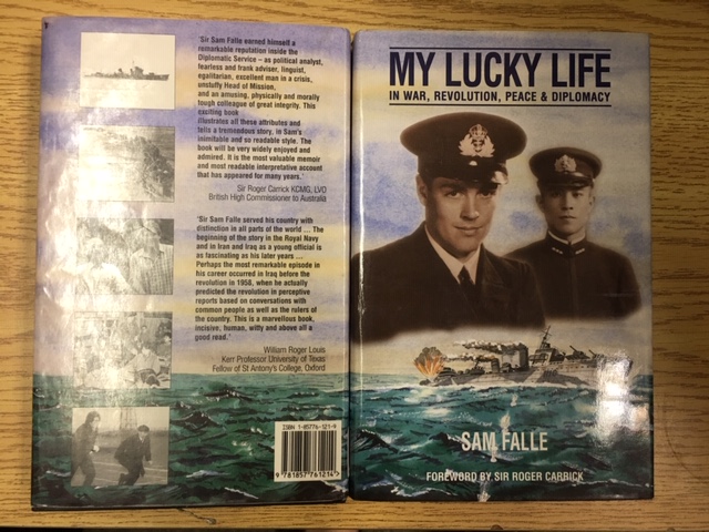 My Lucky Life : In War, Revolution, Peace and Diplomacy. First Edition in dustjacket.