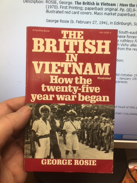 Image for The British in Vietnam : How the Twenty-five Year War Began. First Edition