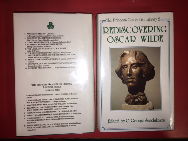 Image for Rediscovering Oscar Wilde. First Edition in dustjacket