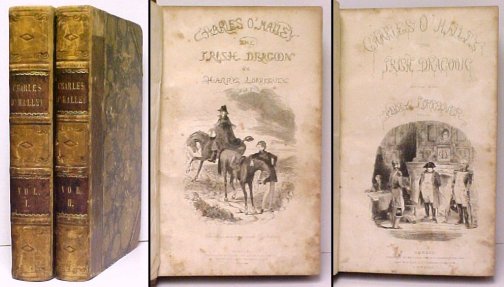 Image for Charles O'Malley , The Irish Dragoon. two volumes. half calf. Charles O'Malley , The Irish Dragoon. two volumes. half calf.