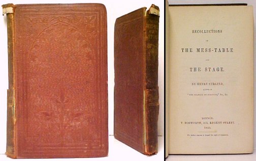 Recollections of the Mess-Table and the Stage
