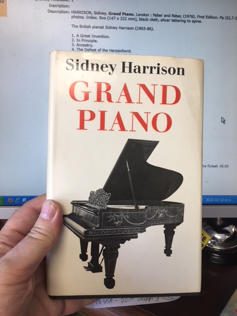 Image for Grand Piano. First Edition in dustjacket, Signed Grand Piano. First Edition in dustjacket, Signed