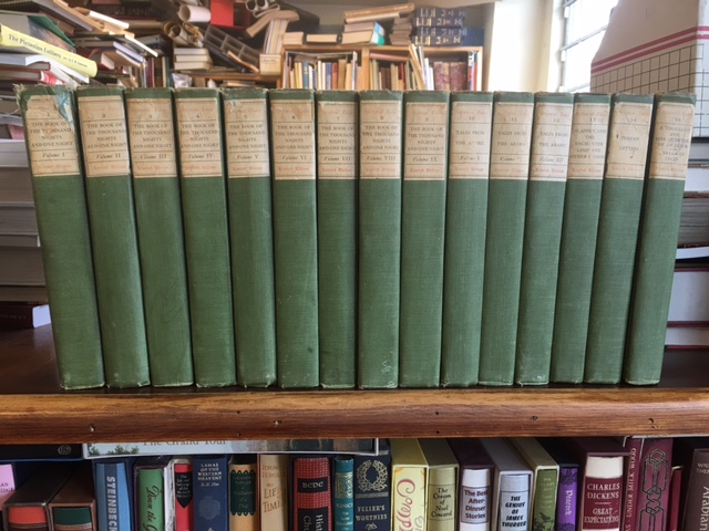 Book of the Thousand Nights and One Night [and other tales]. 15 vols. ltd ed, Cashan