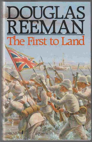 The First to Land. First Edition in dust jacket,. Signed