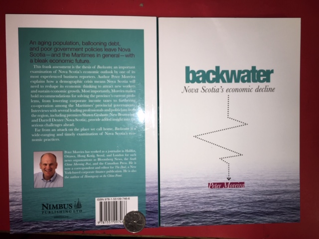 Backwater : Nova Scotia's Economic Decline. First Edition Image for Backwater : Nova Scotia's Economic Decline. First Edition