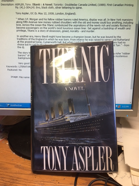 Image for Titanic : A Novel. First Edition in dustjacket