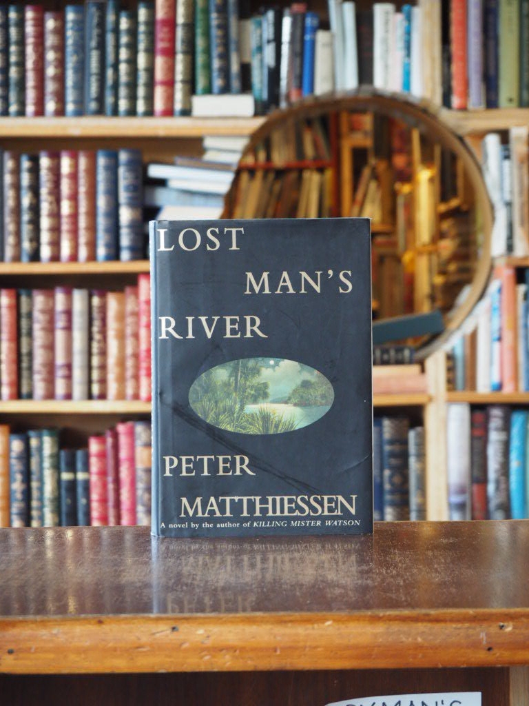 Lost Man's River : A novel. 1st in dj. signed.