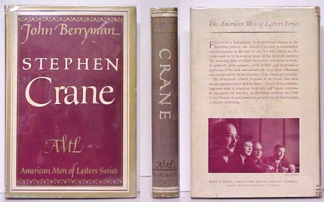 Stephen Crane. First Edition in dustjacket.