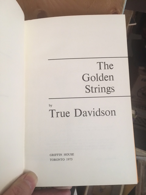 Image for Golden Strings. First Edition in dustjacket.