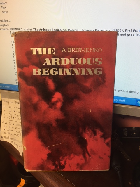 Image for Arduous Beginning. First Edition in dustjacket Arduous Beginning. First Edition in dustjacket