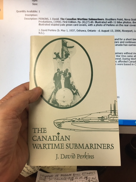 Image for The Canadian Wartime Submariners. First Edition The Canadian Wartime Submariners. First Edition