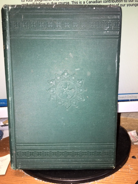 Lyrics on Freedom, Love and Death. By the late George Frederick Cameron. Edited by his brother Charles J. Cameron. First Edition.