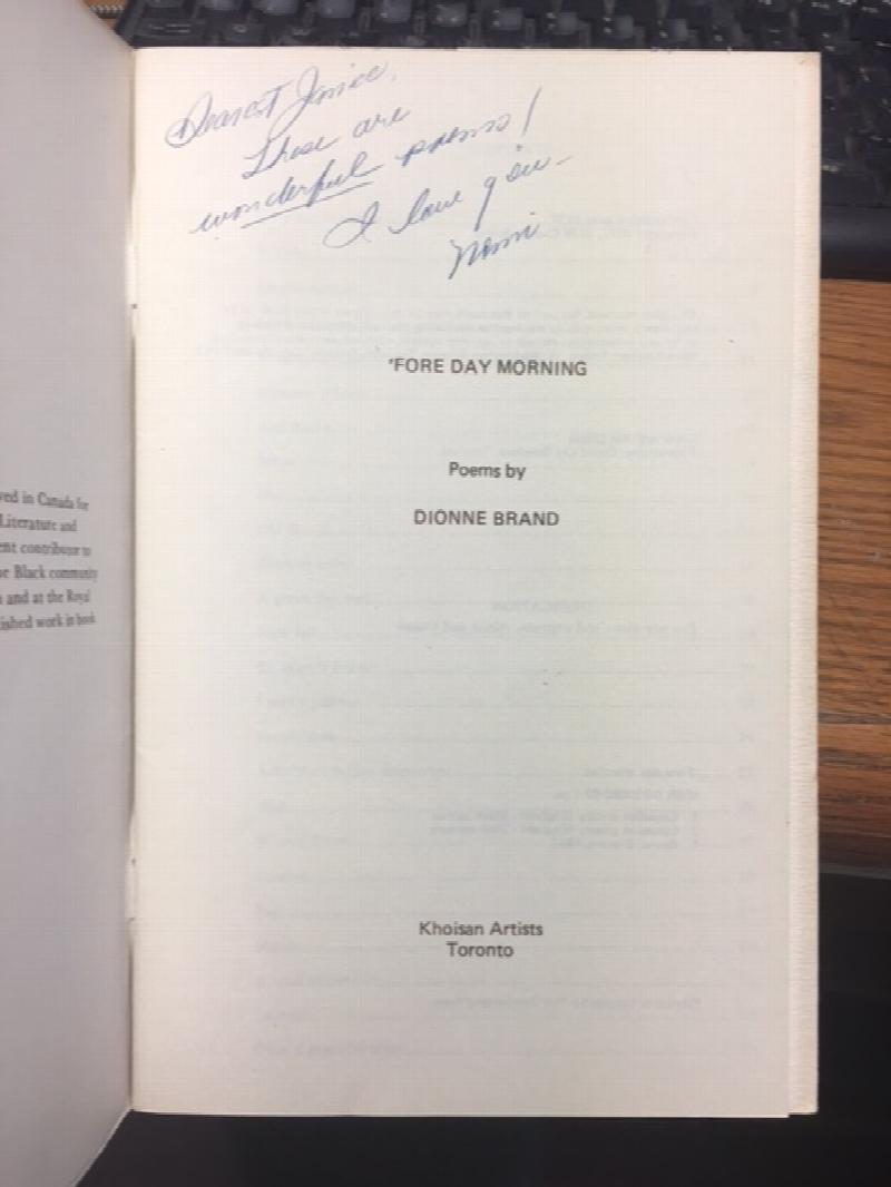 Image for Fore Day Morning : Poems. First Edition Fore Day Morning : Poems. First Edition