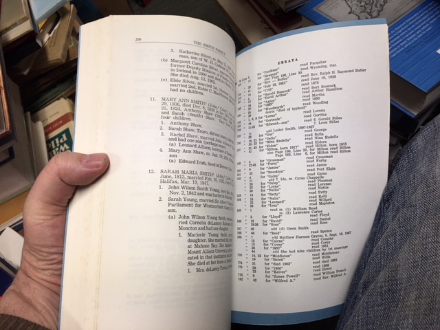History of the Smith Family, by Nathan Smith, 1862. Genealogy of the Smith Family, by Helen Whidden, 1967.