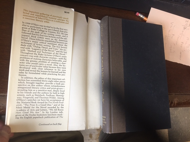 An Artist Is His Own Fault : on Writers and Writing. Edited with an Introduction by Matthew J. Bruccoli. First Edition in dust jacket, The dedication copy Signed and inscribed by Bruccoli The dedication copy : signed and inscribed byBruccoli