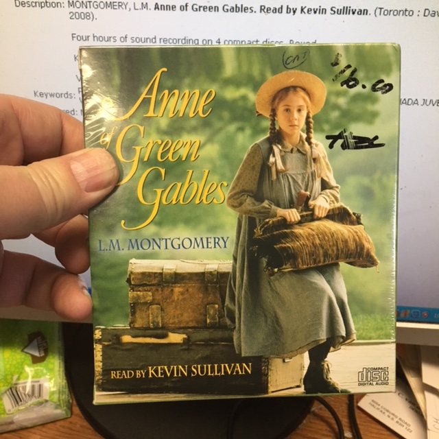 Anne of Green Gables. Read by Kevin Sullivan. On 4 CDs Audio Book