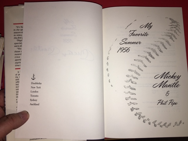 Image for My Favorite Summer 1956. Second Printing in dustjacket. Signed copy