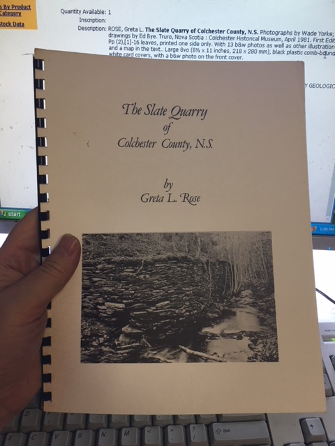 Image for The Slate Quarry of Colchester County, N.S.