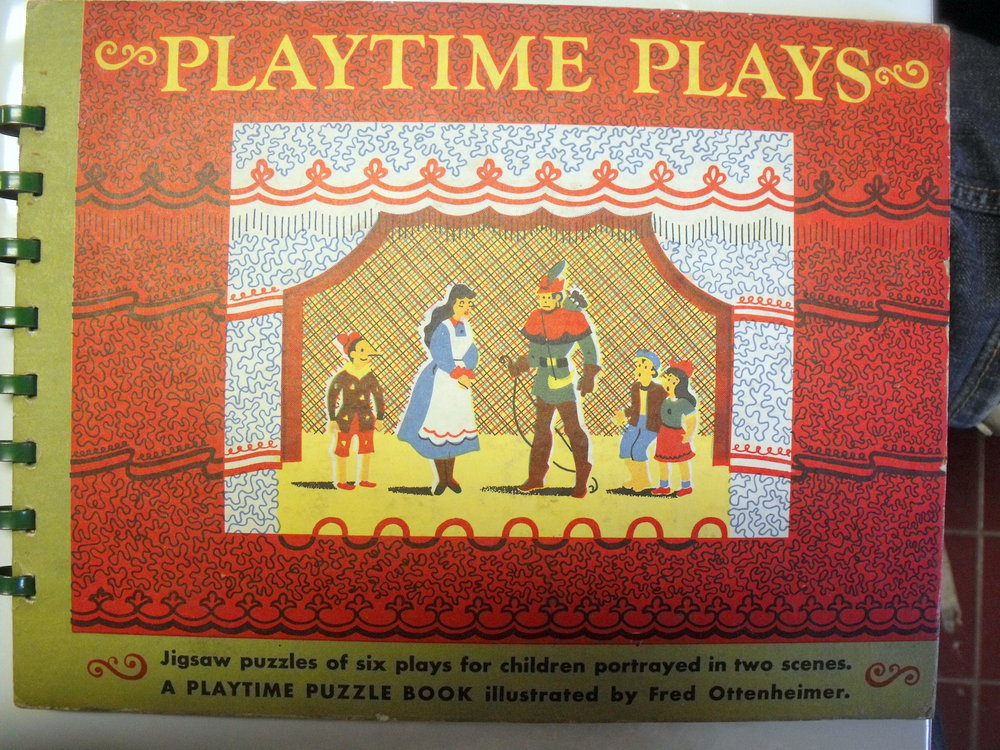 Image for Playtime Plays : Jigsaw puzzles of six plays for children portrayed in two scenes. A Playtime Puzzle Book illustrated by Fred Otenheimer.