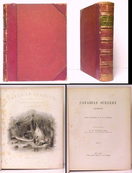 Image for Canadian Scenery. later US ed. 2-vol-in-1. Canadian Scenery. later US ed. 2-vol-in-1.