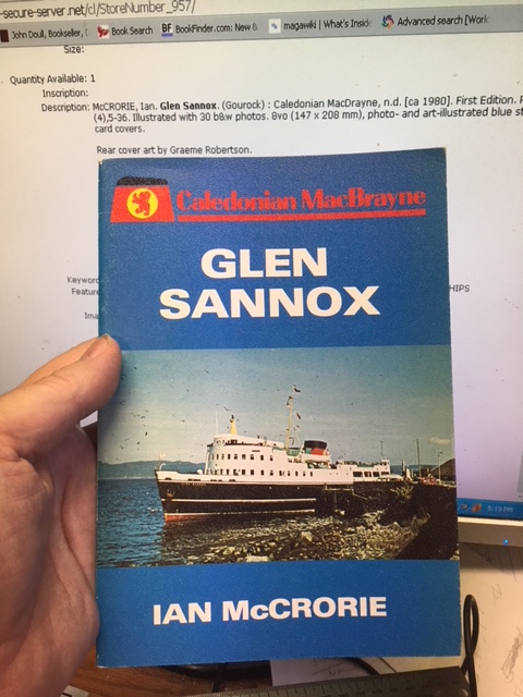 Image for Glen Sannox. First Edition Glen Sannox. First Edition