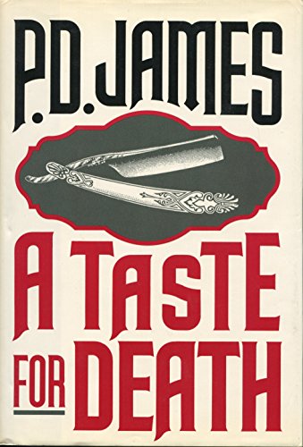 A Taste for Death. First Canadian Edition in dust jacket.